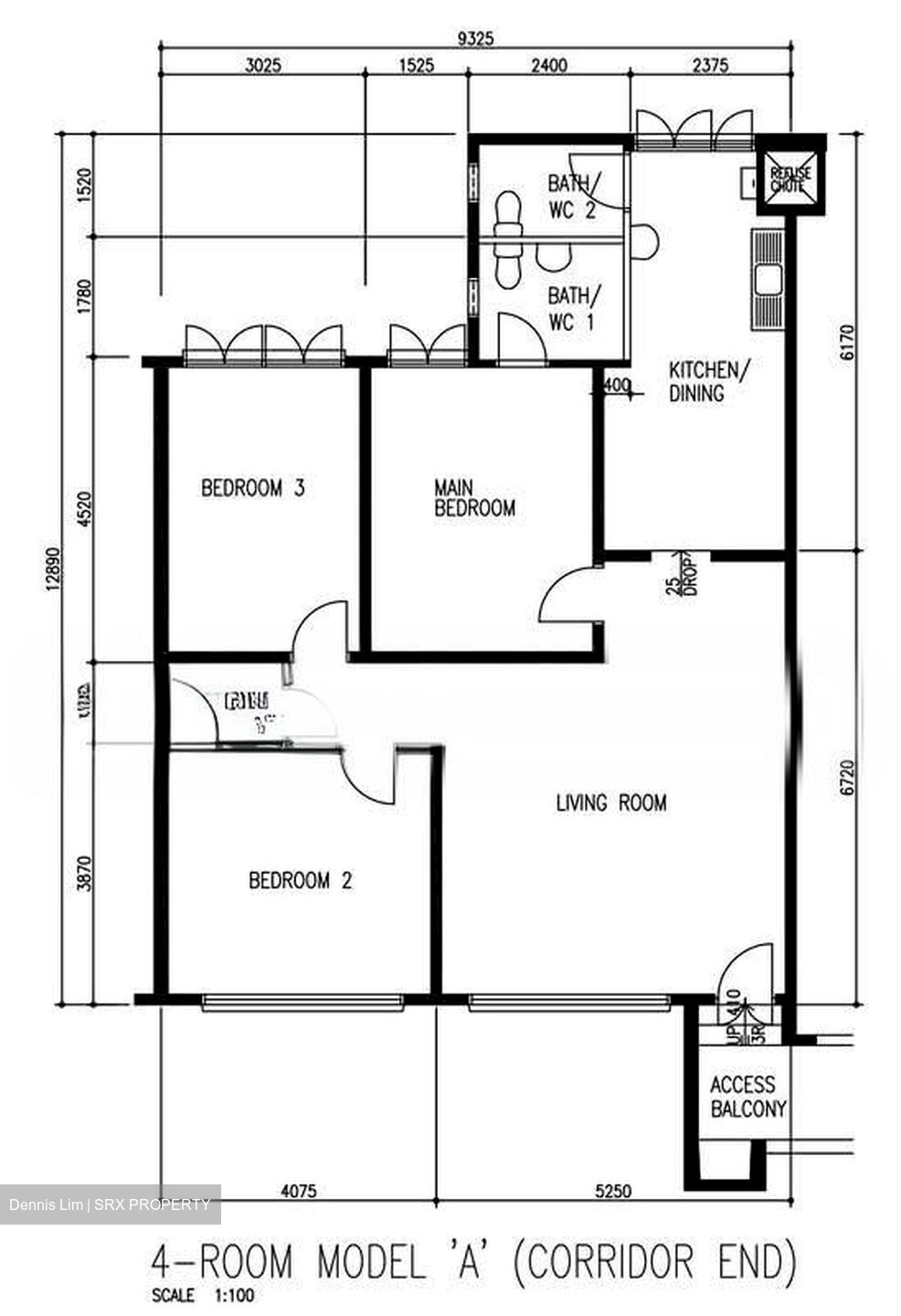 Blk 129 Bukit Batok West Avenue 6 (Bukit Batok), HDB 4 Rooms #576125571